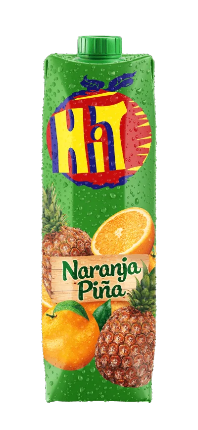 HIT L  CAJA NARANJA PIÑA