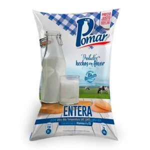 LECHE ENTERA POMAR X 400 ML