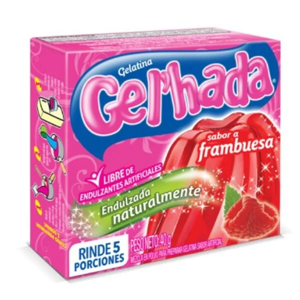 GELATINA FRAMBUESA 35 G