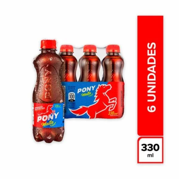 PONY MALTA X 6 UNIDADES